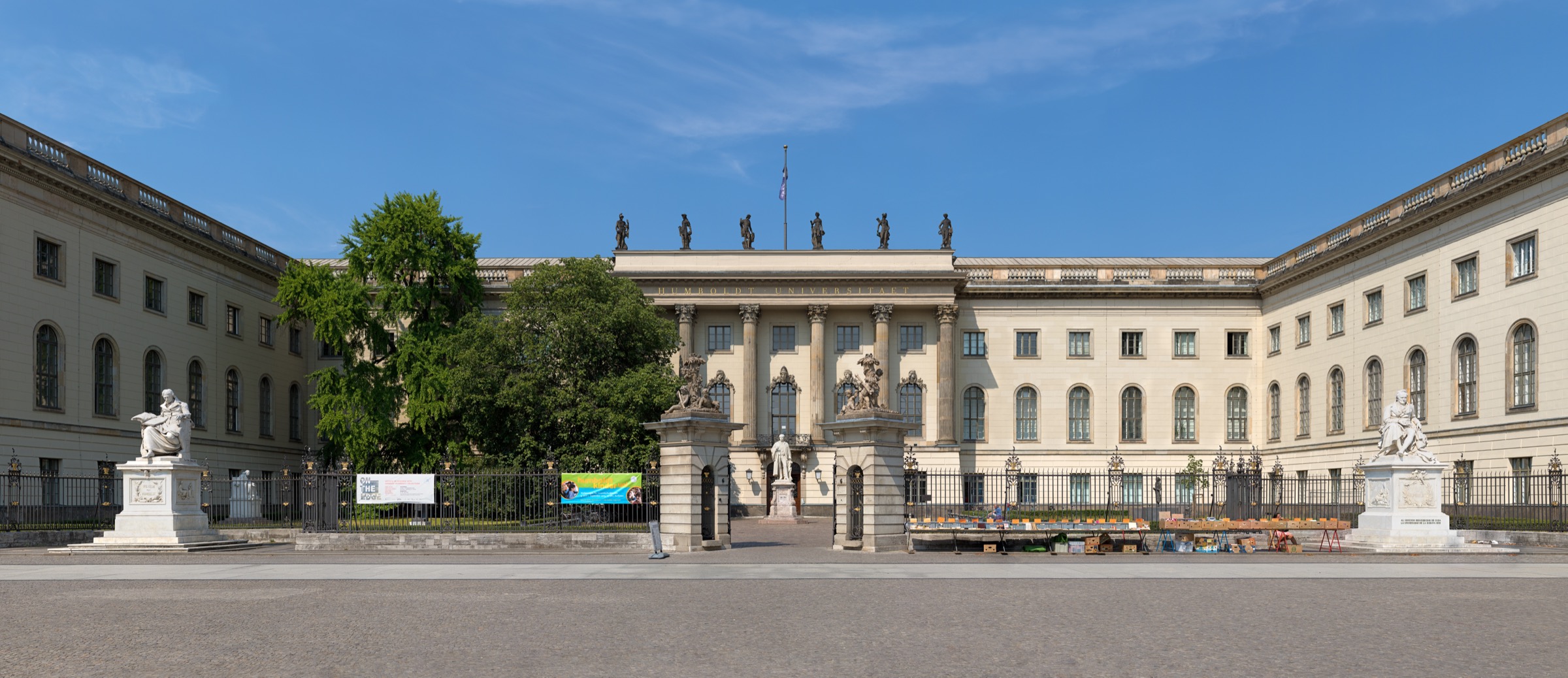 Main building of Humboldt University of Berlin, an example of a German public university